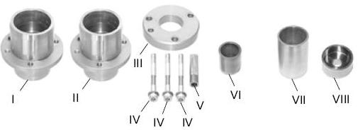 Comprehensive kit for removing & refiting Sprinter & VW LT35 ball joints wihout damage.